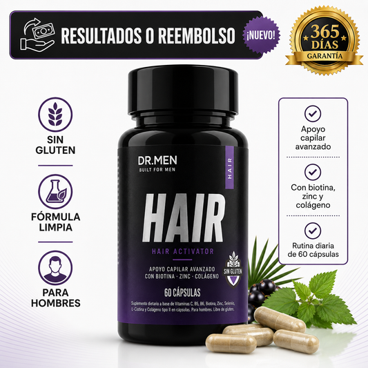 Hair Complex™ Suplemento Anticaída y Crecimiento