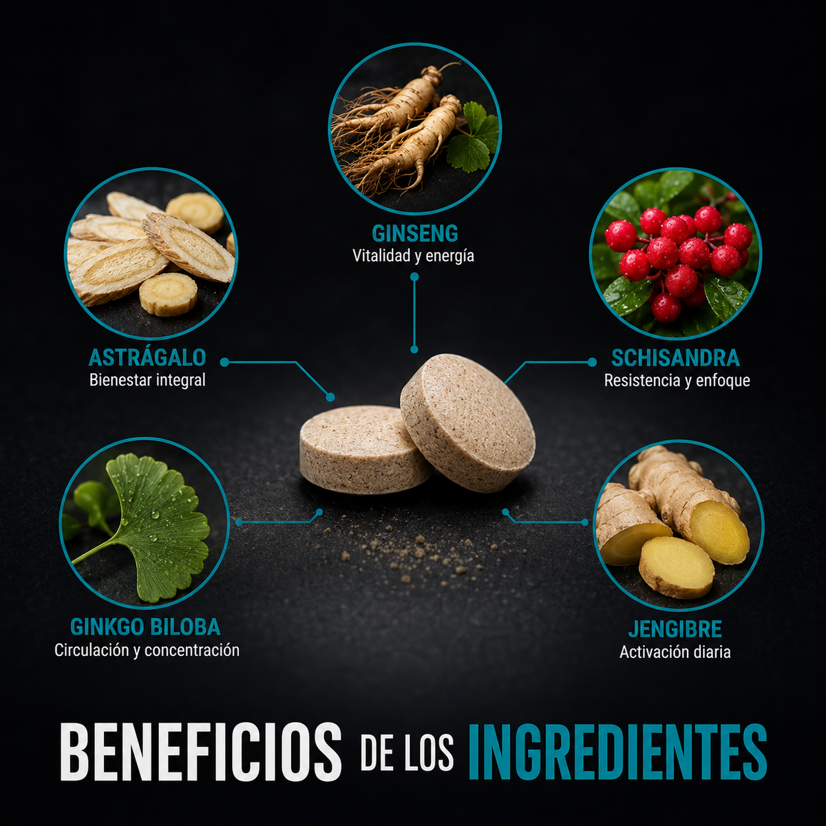 Power Men | Ginseng para vitalidad masculina