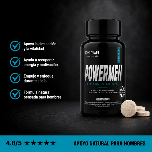Power Men | Ginseng para vitalidad masculina