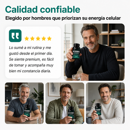 NAD+ + Resveratrol | Energía y regeneración celular