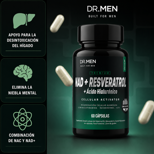 NAD+ + Resveratrol | Energía y regeneración celular