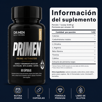 Primen | Volvé a sentir tu potencia.