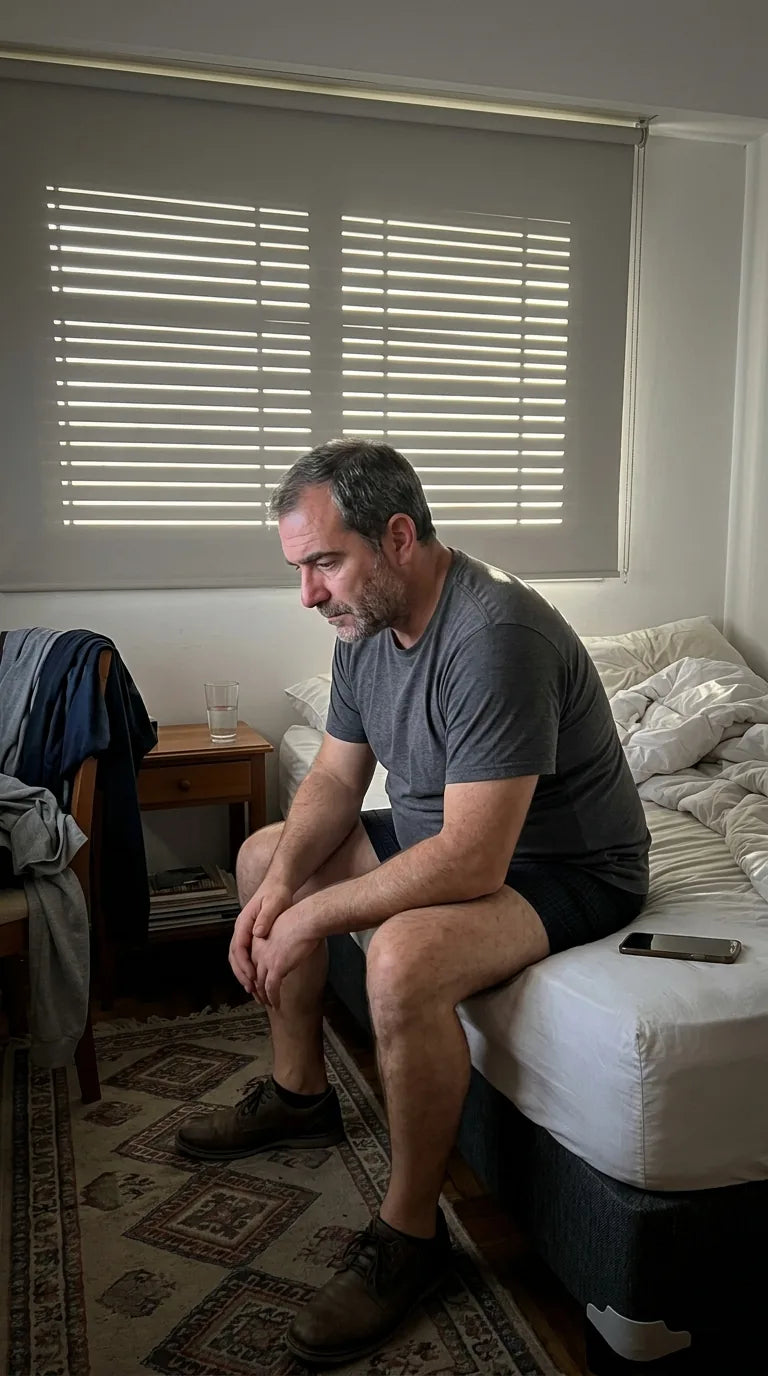 Borde de la cama, s&aacute;bado